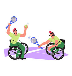 Wheelchair Tennis Sport Flat