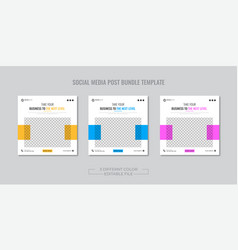 Corporate Social Media Post Template