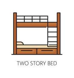 Two Story Bed Furniture Icon Home Interior