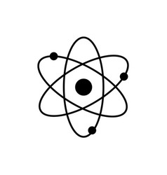 Atom Simple Symbol Icon