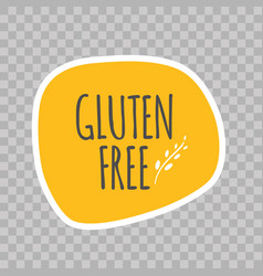 Gluten Free Icon Product Sticker