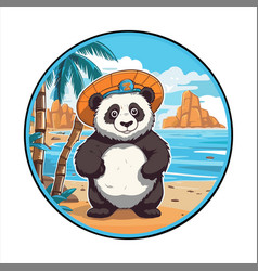 Panda Cute Funny Cartoon Kawaii Colorful