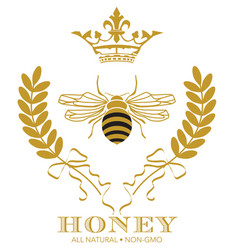 Honey Label Concept