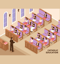 Catholic Education Isometric