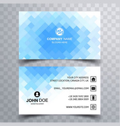 Modern Blue Business Card