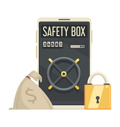 Safe Box Smartphone Composition