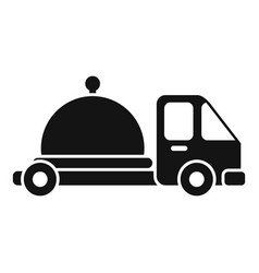 Food Truck Delivery Icon Simple Container