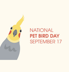 National Pet Bird Day