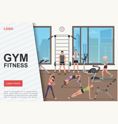 Gym Workout Fitness Club Sport Center Website