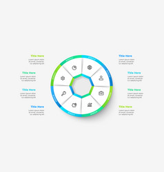 Circle Element Is Divided Into 8 Parts Business