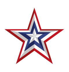 Usa Flag Color In Star