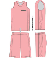 Basketball Uniform Jersey Shorts Mock Ups