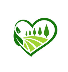 Love Landscaping Template Logo