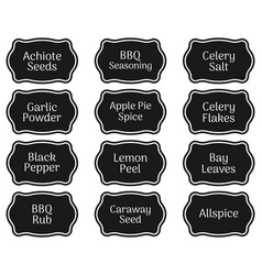 Spice Jar Stickers 16