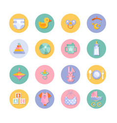 Baby Goods Icons Set