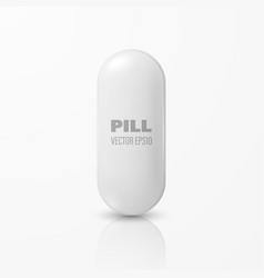 3d Realistic White Pharmaceutical Medical