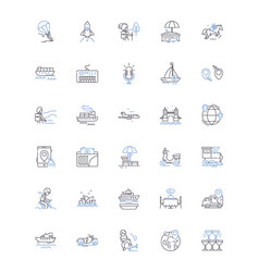 Exploring Line Icons Collection Discovery