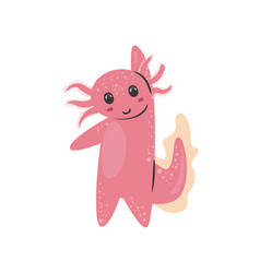 Flat Pink Axolotl