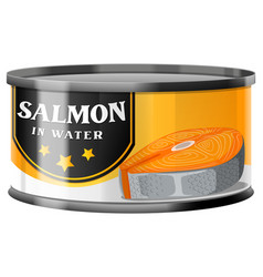 Salmon In Water Food Can