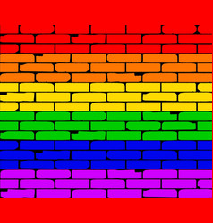 Transexual Rainbow Wall