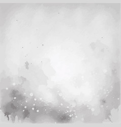 Realistic Gray Watercolor Texture On White