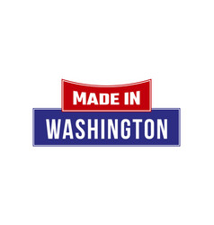 Made In Washington Seal