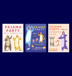 Pajama Party Cards