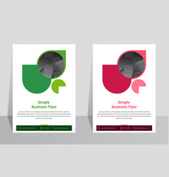 Simple Business Company A4 Flyer Template