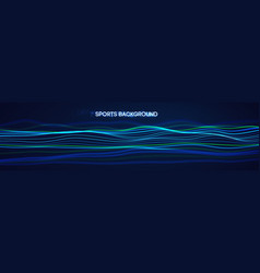 Dynamic Blue Lines Abstract Sports Background