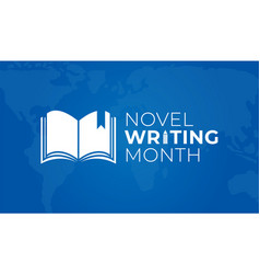 Novel Writing Month Background