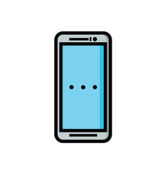 Smarthphone Flat Color Icon