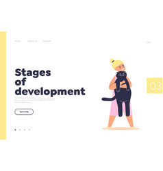 Stage Development Concept Landing Page