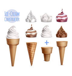 Realistic Ice Cream Constructor