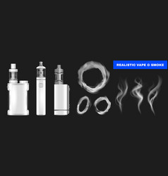 Realistic Vape Smoking Set