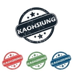 Round Kaohsiung City Stamp Set