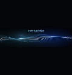 Dynamic Blue Lines Abstract Sports Background