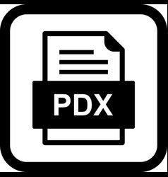 Pdx File Document Icon