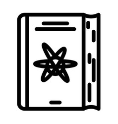 Nuclear Physics Energy Line Icon