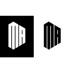 Ma Letter Logo