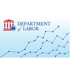 Us Department Of Labor Background With Growing