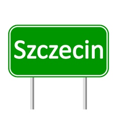 Szczecin Road Sign