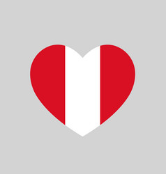 Love Peru Heart Icon Heart Shape Symbol