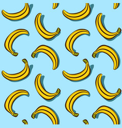 Banana Seamless Pattern Art