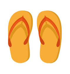 Yellow Flip Flops