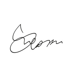 Fake Autograph Samples Hand-drawn Signatures