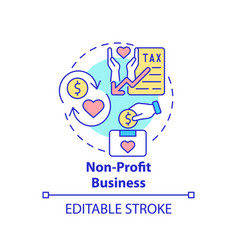 Non Profit Business Concept Icon