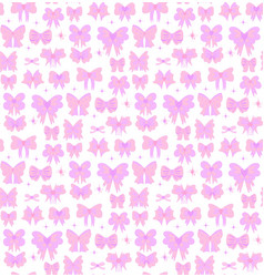 Pink Cute Coquette Aesthetic Pattern Seamless