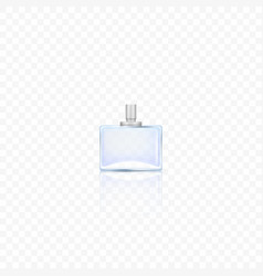 Realistic Perfume Bottle Transparent Empty Flask