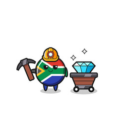 Character Of South Africa As A Miner