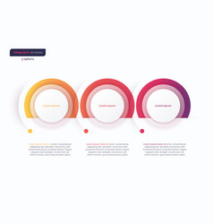 Gradient Minimalistic Infographic Template